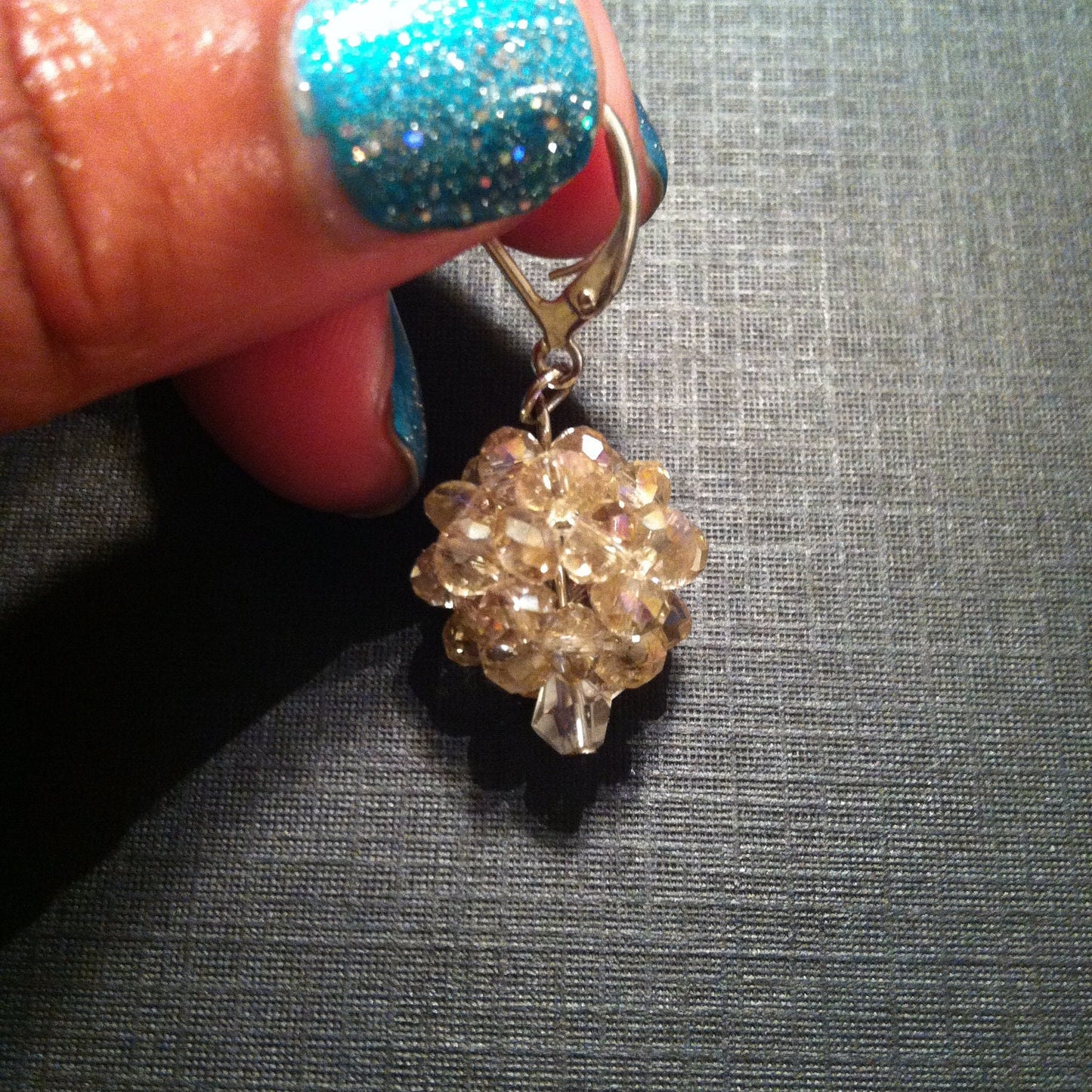 Champagne Shot Earrings
