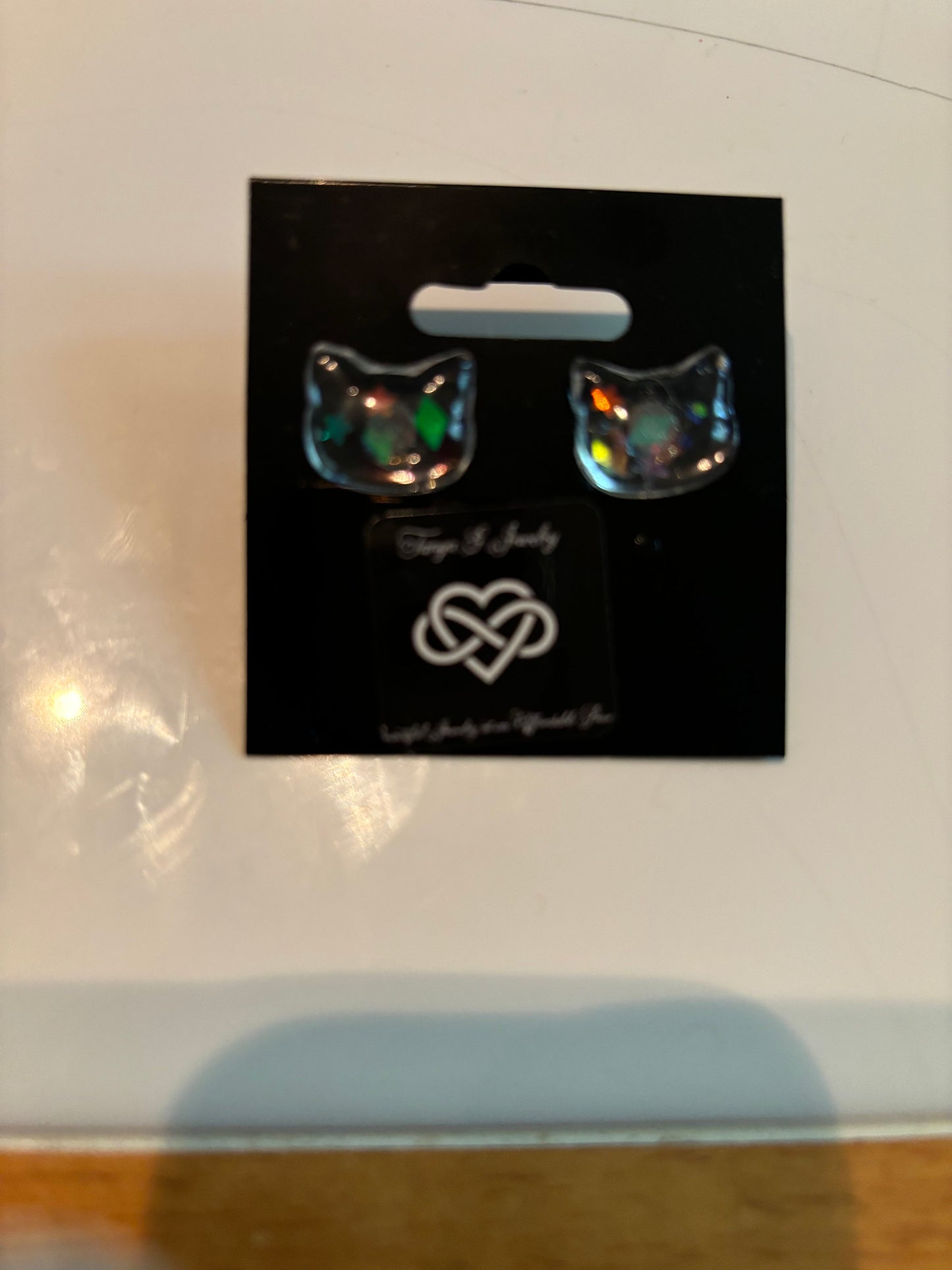 Cat Stud Earrings