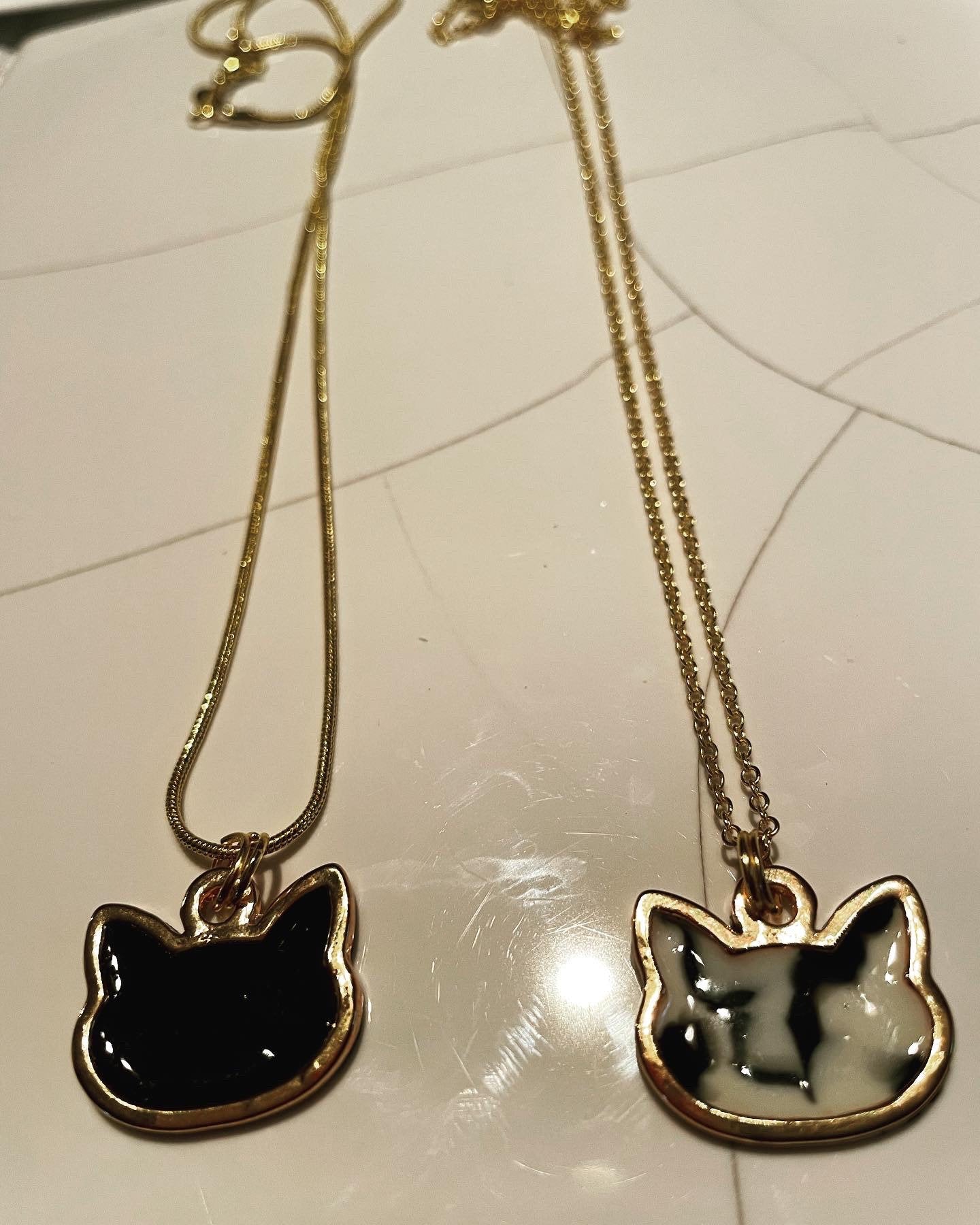Cat Charm Necklaces