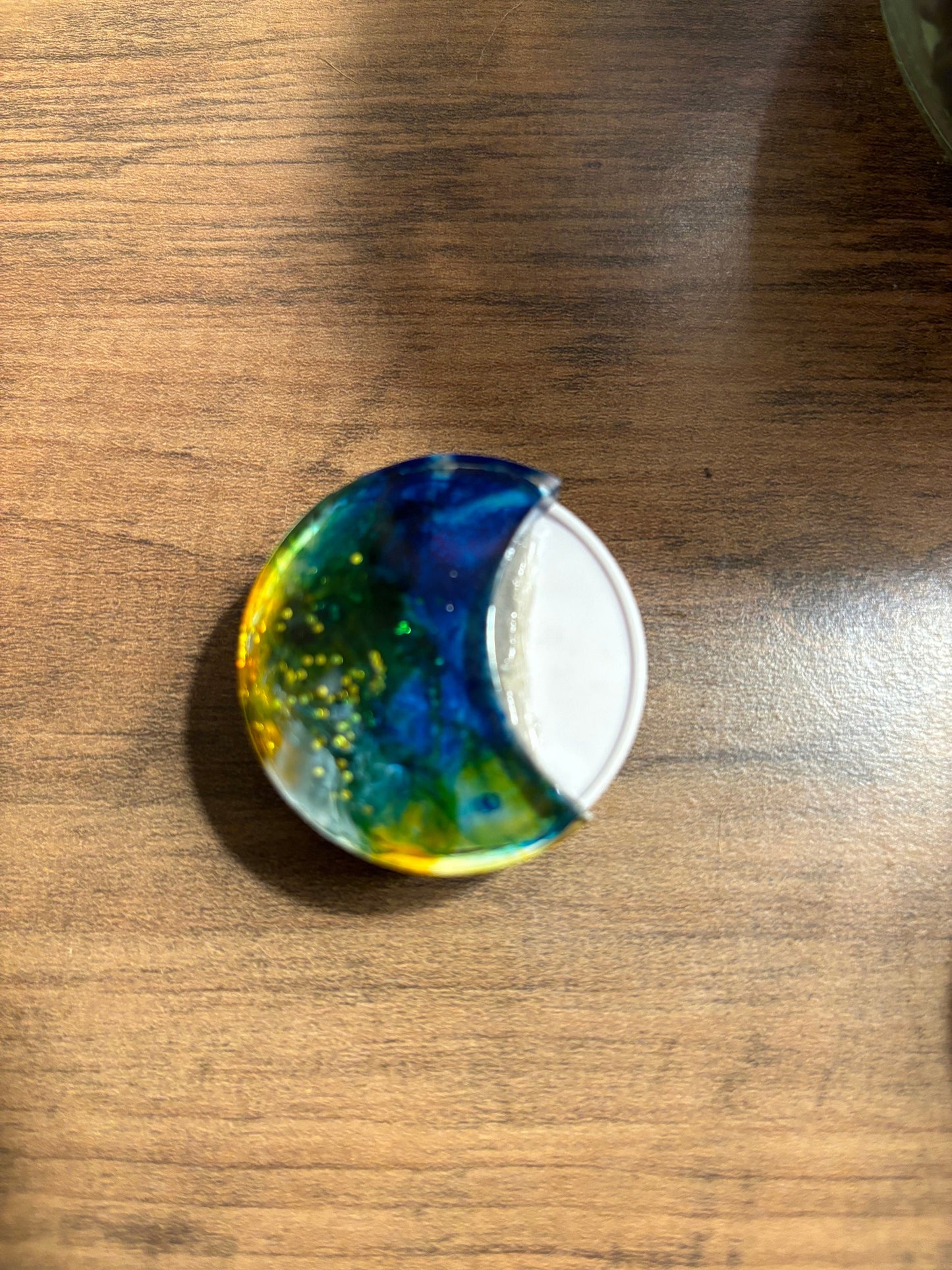 Crescent Moon Resin Phone Grippers