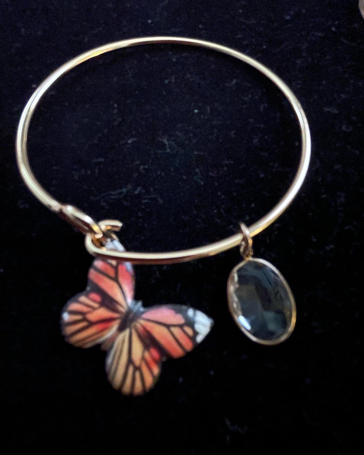 Colorful Butterfly Bangles