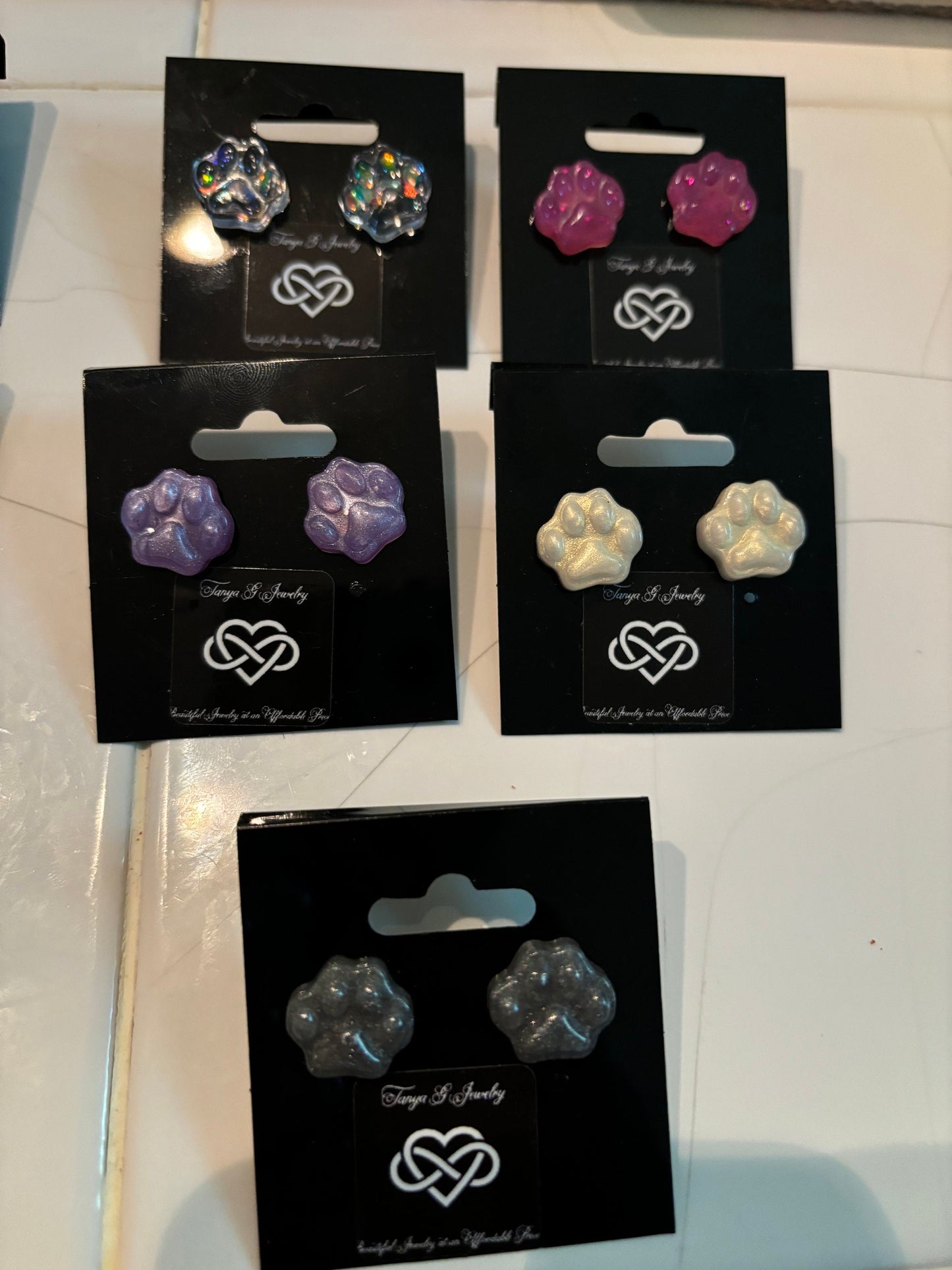 Cat Stud Earrings