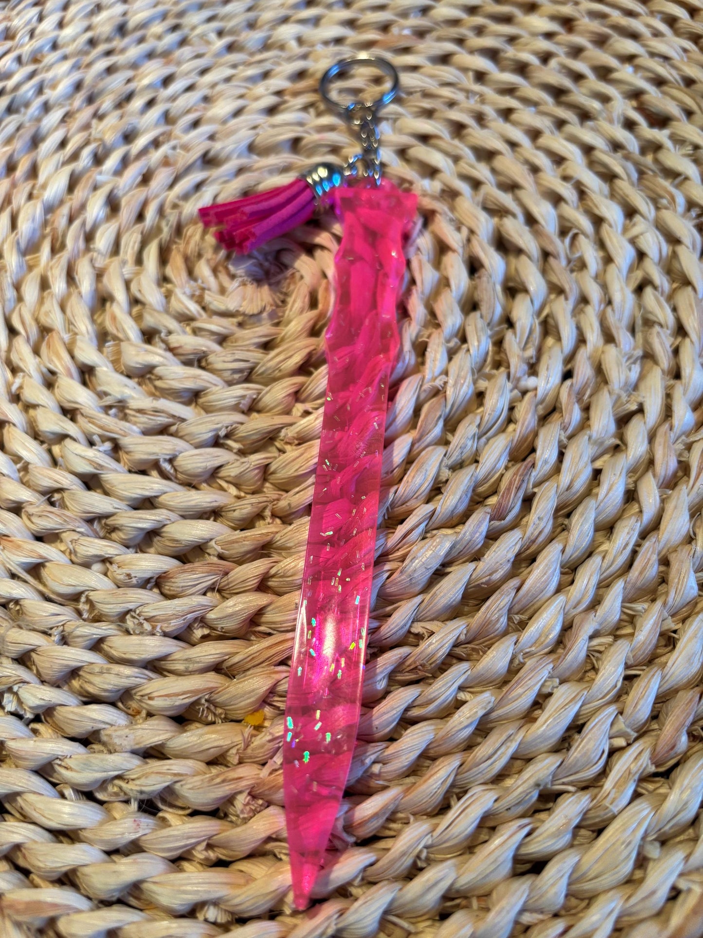 Bright Resin Keychains