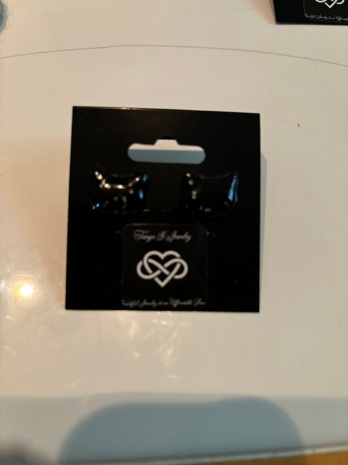 Cat Stud Earrings