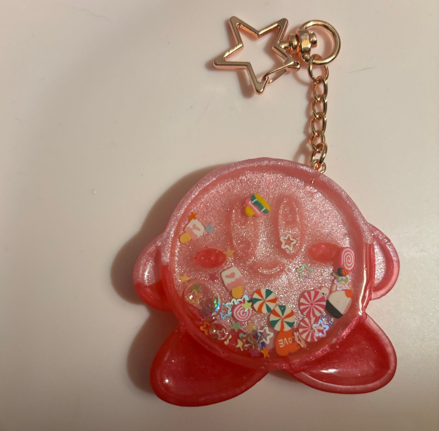 Kirby Resin Keychains