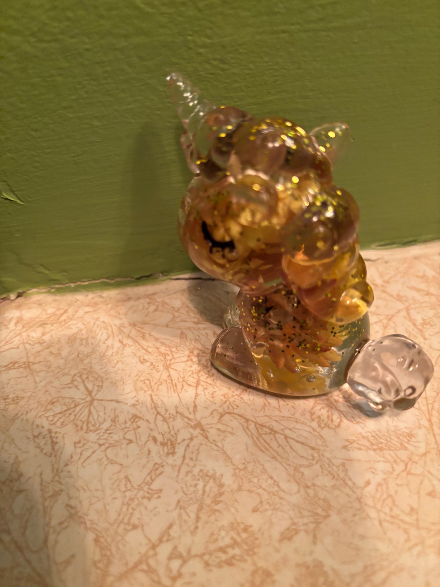 Whimsical Resin Unicorn