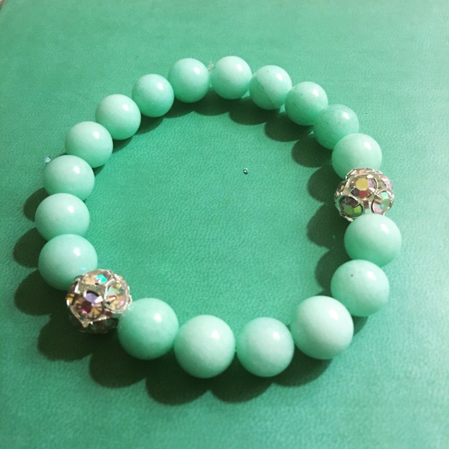 Minty Winter Bracelet