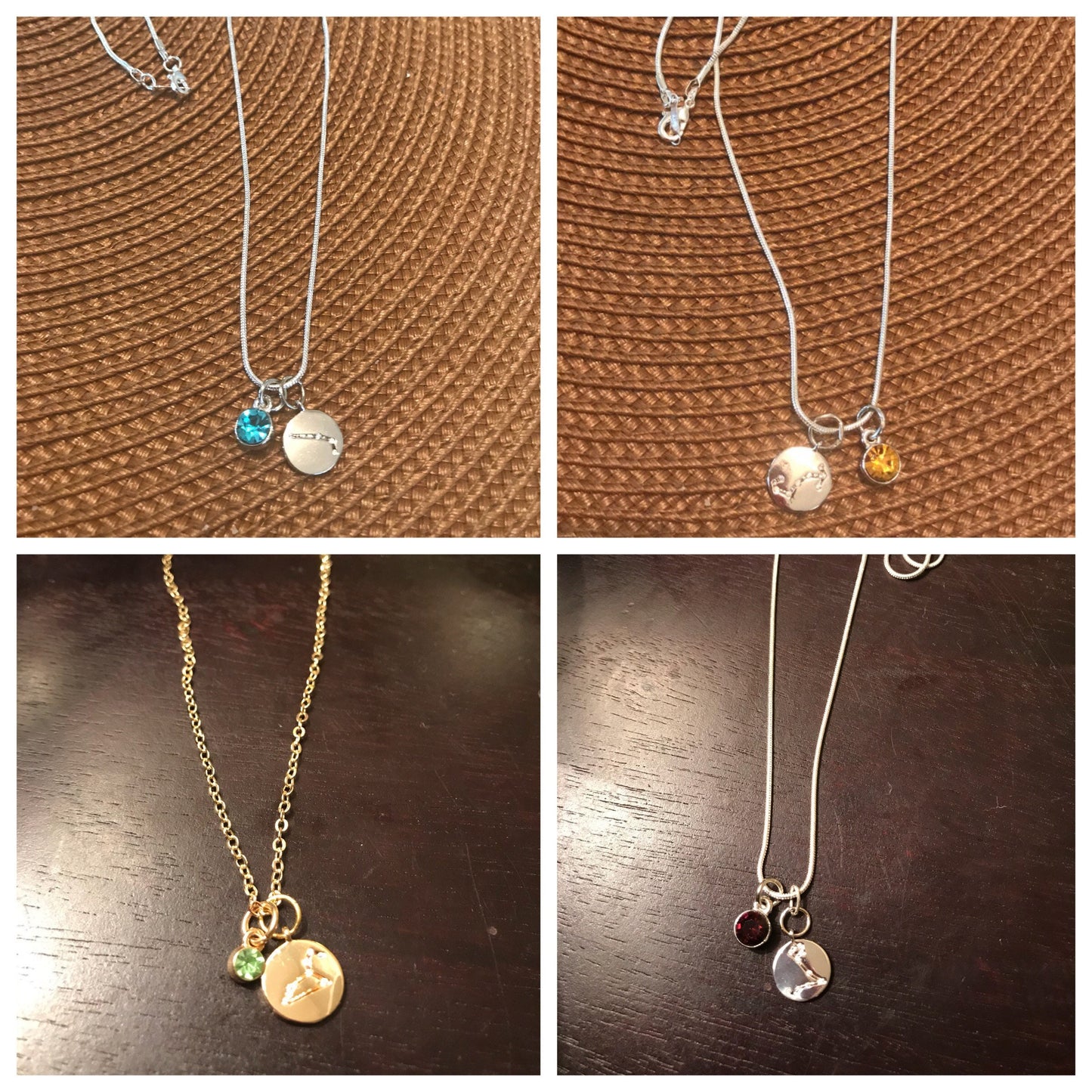 Pave Constellation Charm Necklaces