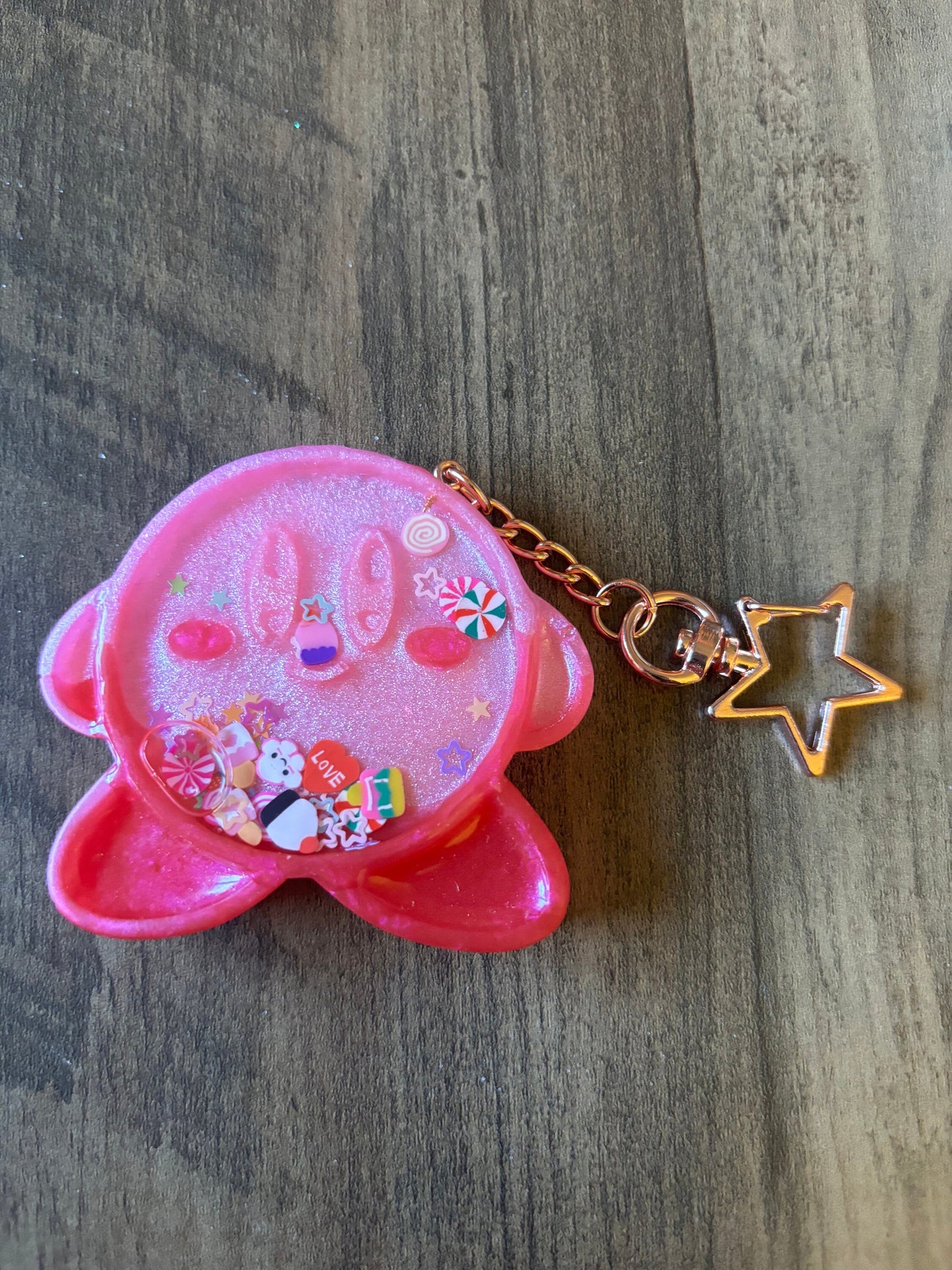 Kirby Resin Keychains