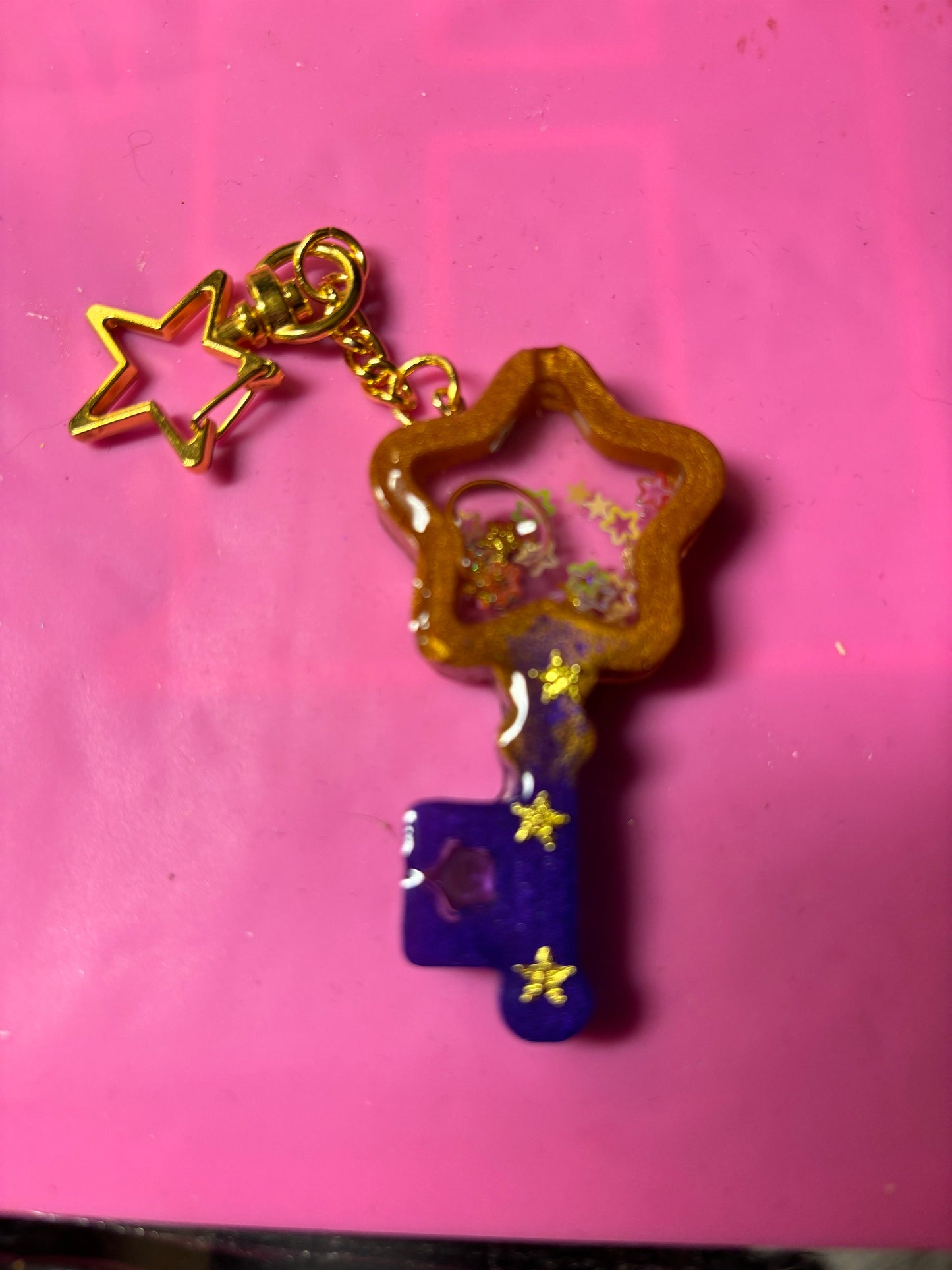 Shaker Resin Keychains