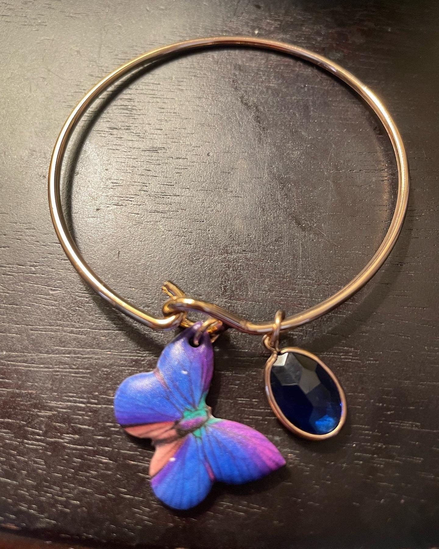 Colorful Butterfly Bangles
