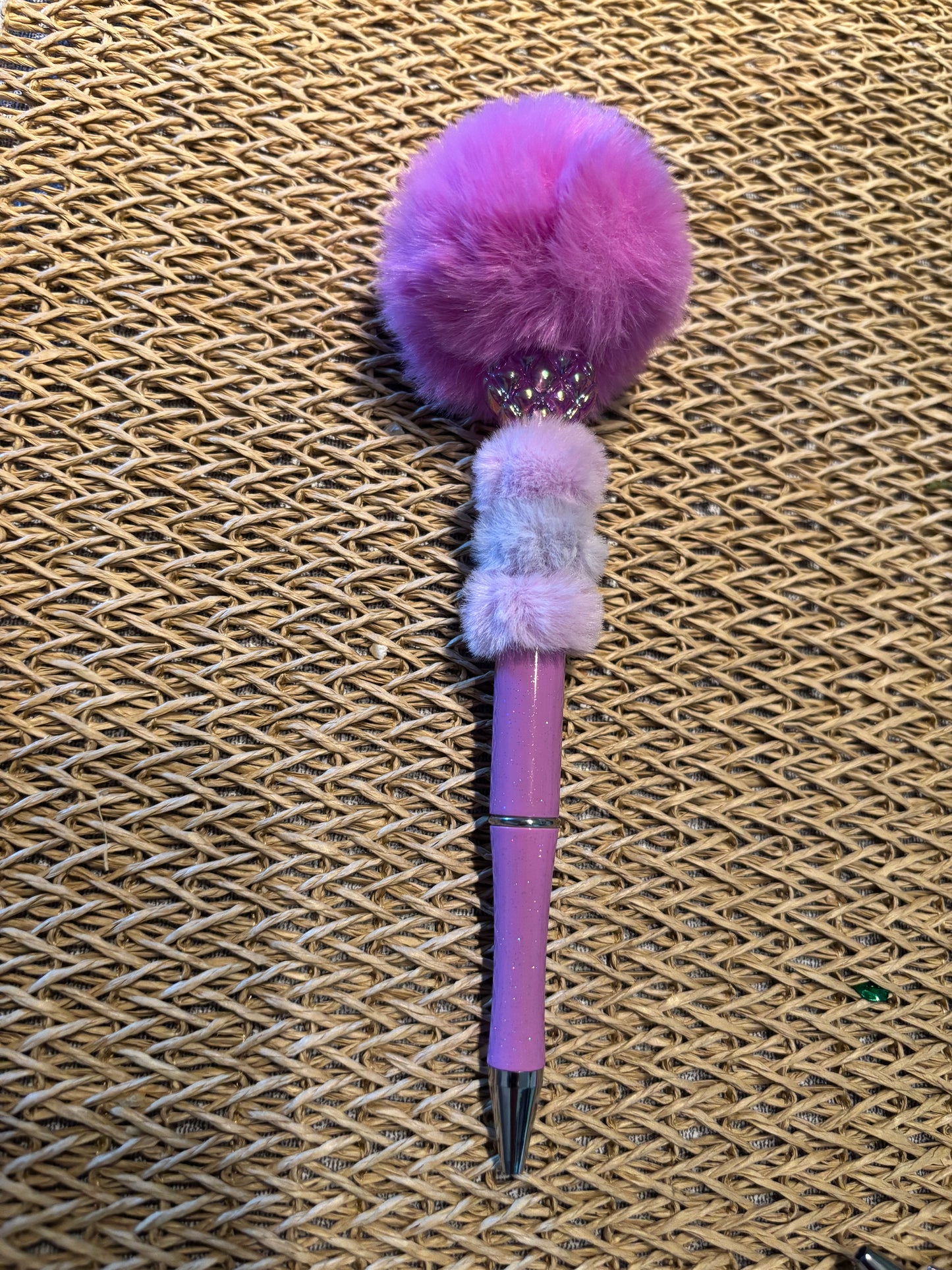 Fluffy Pom Pom Pens